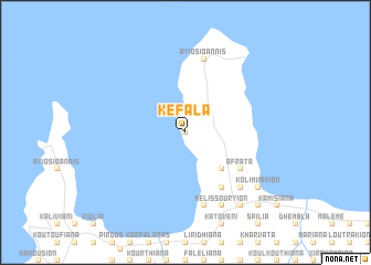 map of Kefála