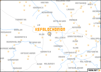 map of Kefalochórion