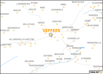 map of Keffers