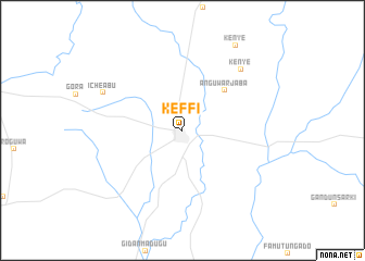 map of Keffi