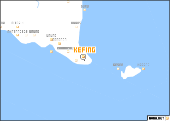 map of Kefing