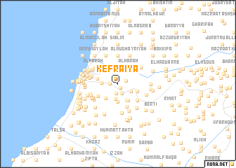 map of Kefraïya