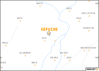 map of Kefuchē