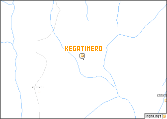 map of Kēgā Timēro