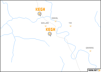 map of Kegh