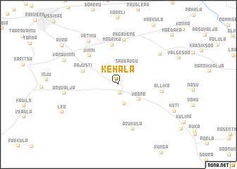 map of Kehala