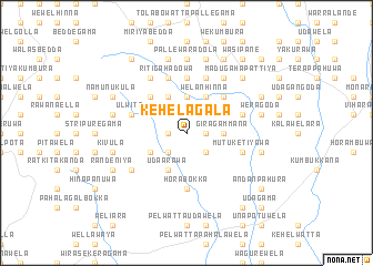 map of Kehelagala