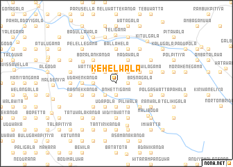 map of Kehelwala