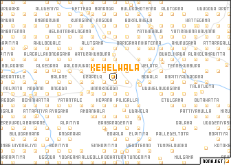 map of Kehelwala