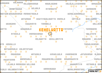 map of Kehelwatta