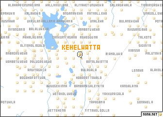 map of Kehelwatta