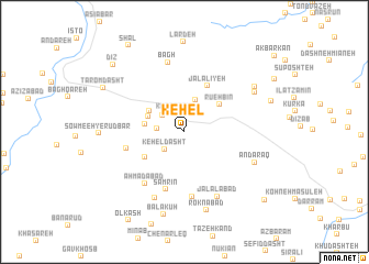 map of Kehel