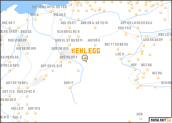 map of Kehlegg