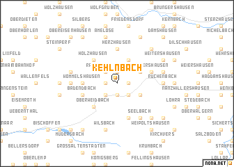 map of Kehlnbach