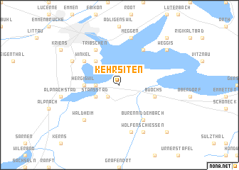 map of Kehrsiten