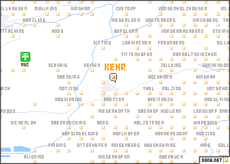 map of Kehr