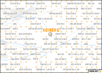 map of Keiberg