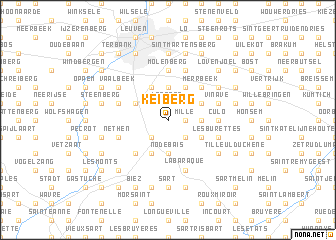 map of Keiberg