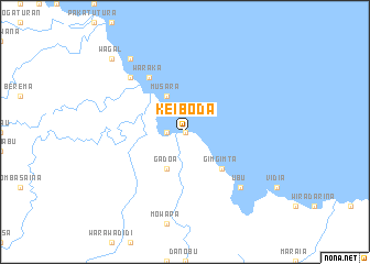 map of Keiboda