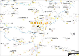 map of Keifertown