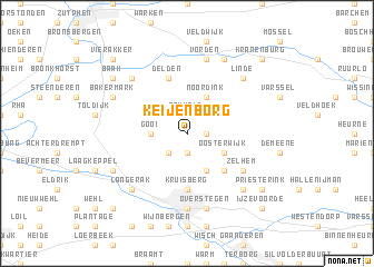 map of Keijenborg