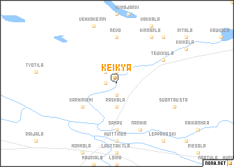 map of Keikyä