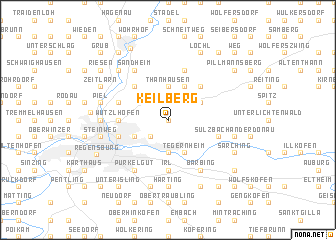 map of Keilberg