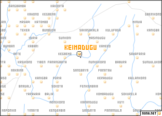 map of Keimadugu