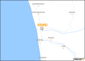 map of Keimei