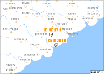 map of Kei Mouth