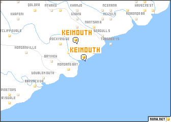 map of Kei Mouth