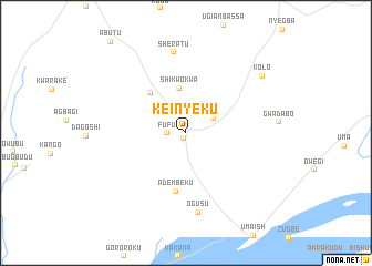 map of Kein-Yeku