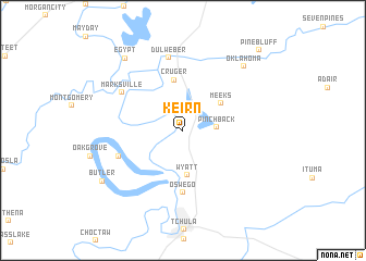 map of Keirn