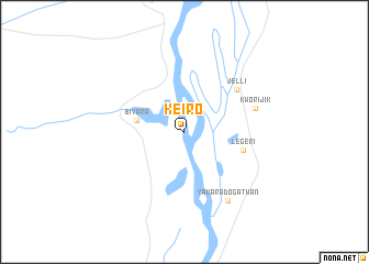 map of Keiro