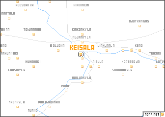 map of Keisala