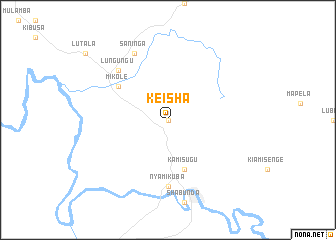 map of Keisha