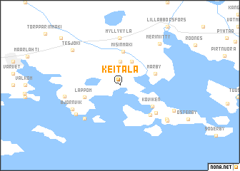 map of Keitala