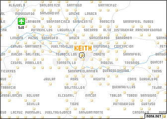 map of Keith