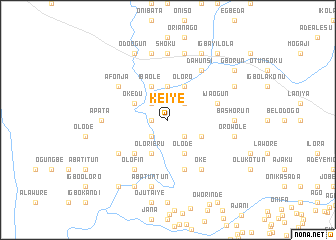 map of Keiye