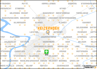 map of Keizerhoek