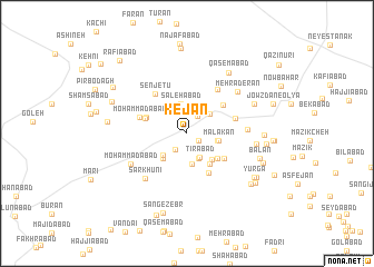 map of Kejān