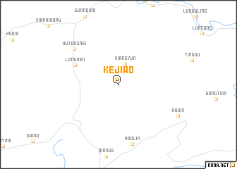 map of Kejiao