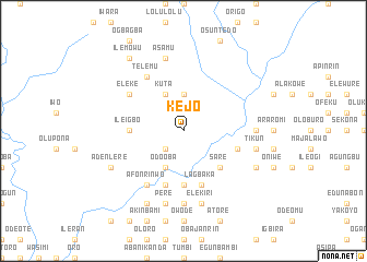 map of Kejo