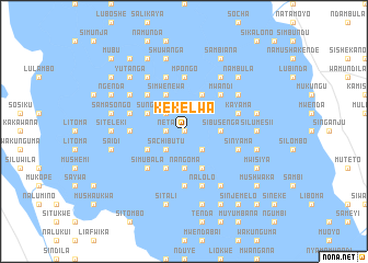 map of Kekelwa