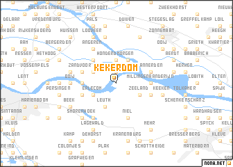 map of Kekerdom