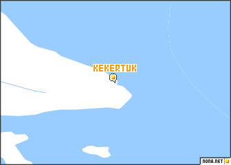 map of Kekertuk