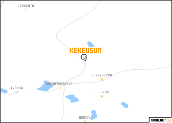 map of Keke-Usun