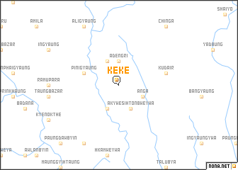 map of Keke