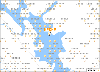 map of Kê Khê