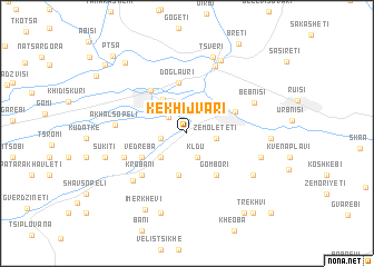 map of Kekhijvari